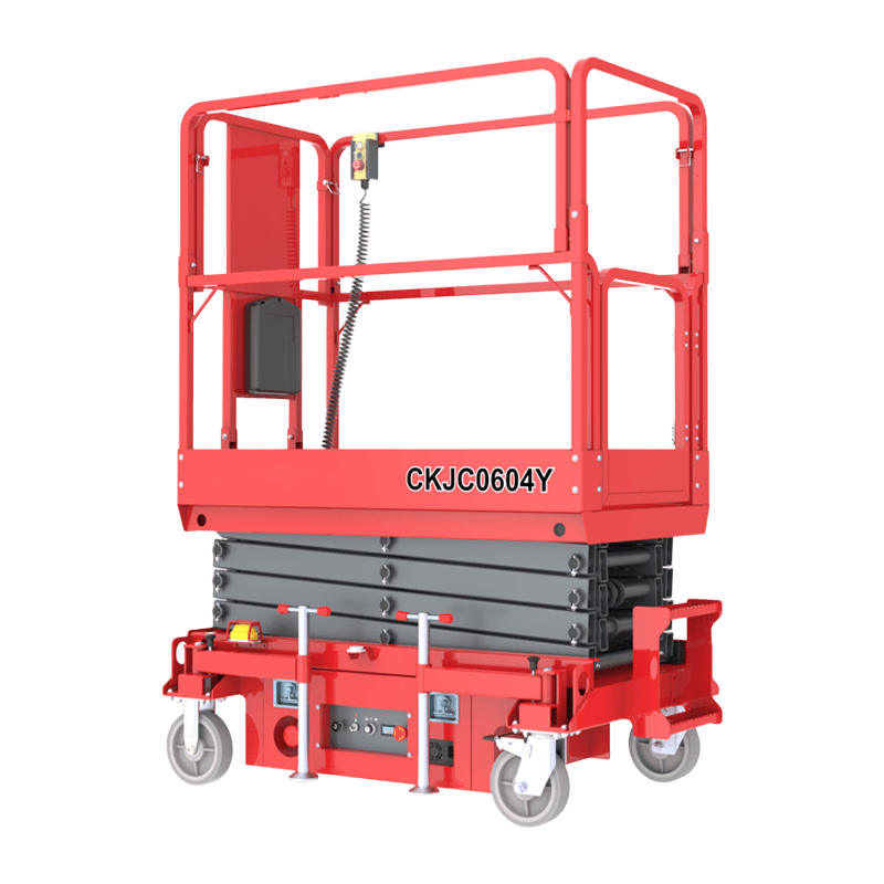 CKJC0503Y CKJC0604Y CKJC0705Y CKJC0806Y CKJC1008Y CKJC1210Y CKJC1412Y CKJC1614Y Полуэлектрическая платформа ножничного подъема 
